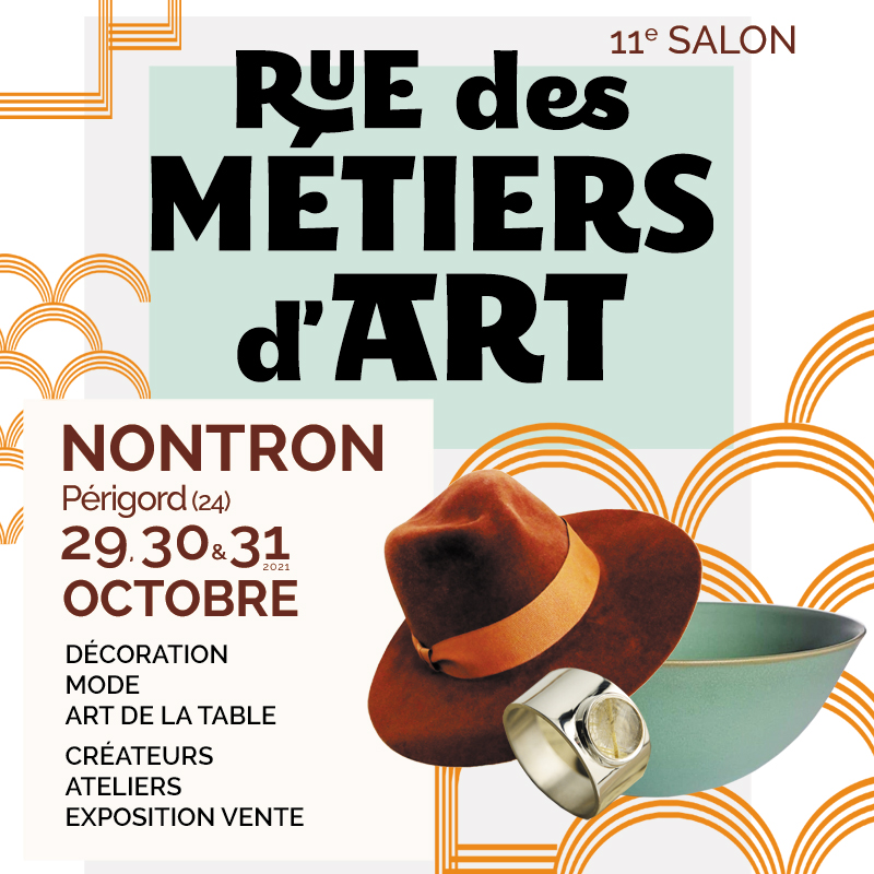 Rue Metiers Art Nontron salon design createurs 2021 web