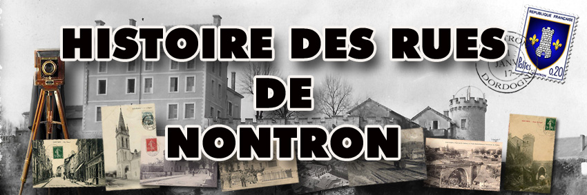 Bandeau Histoire des rues de Nontron version 2022