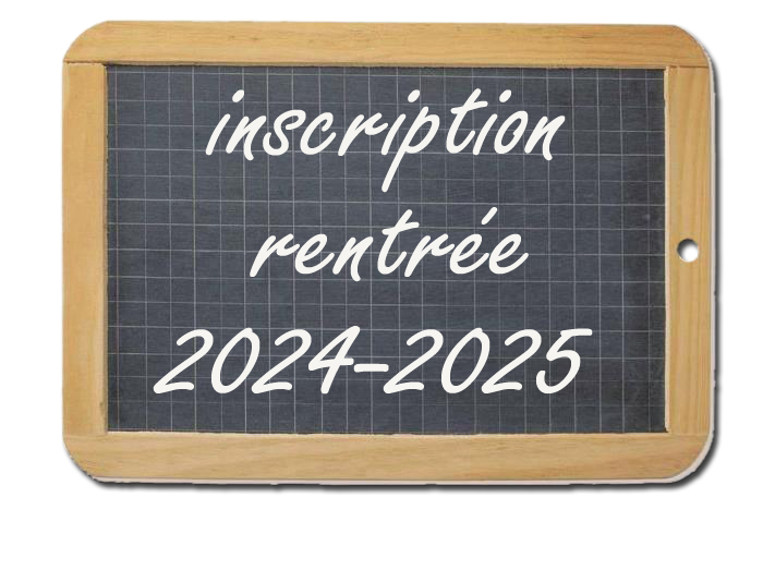 Inscription rentrée 2020