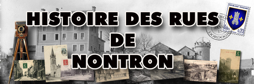 Histoire des rues de Nontron
