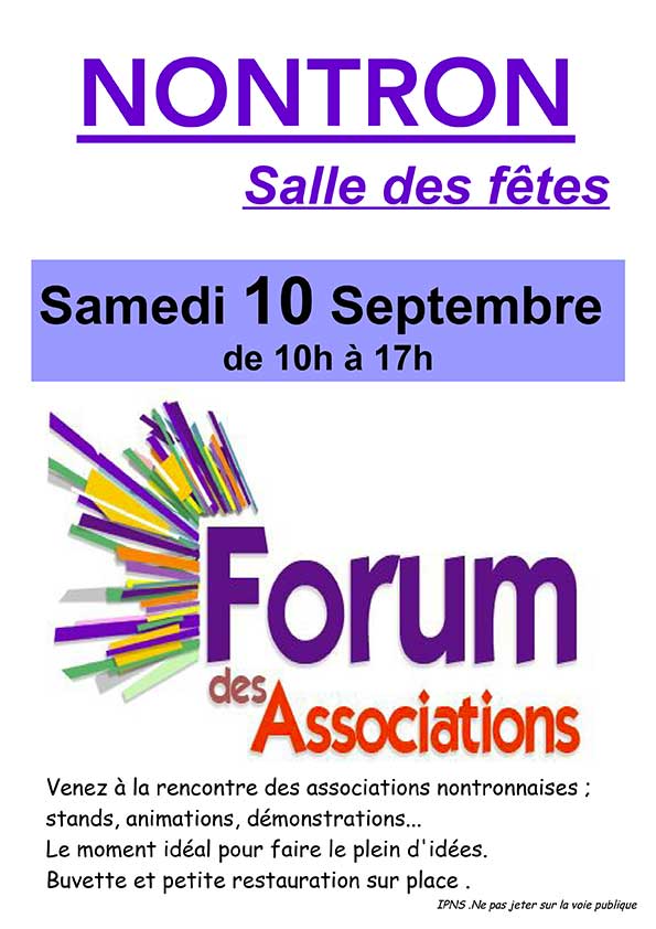 forum association Nontron