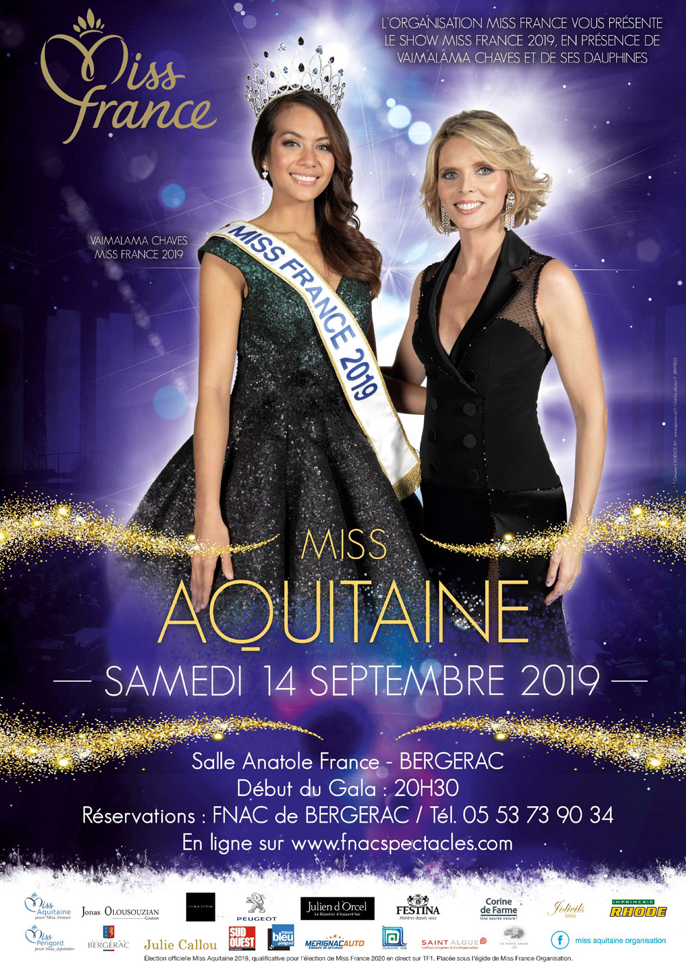 Miss France Aquitaine 2019