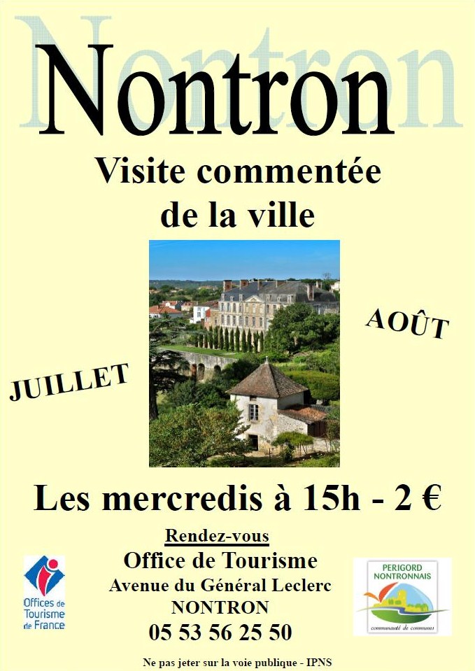 Visite de Ville Nontron 2017