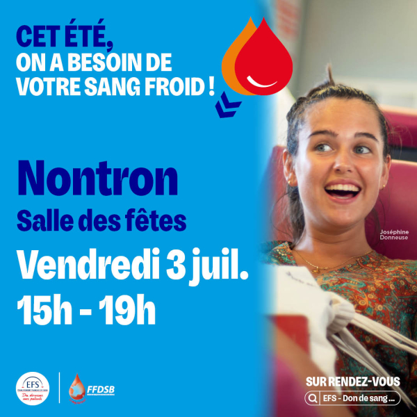 Don de sang juillet 2026