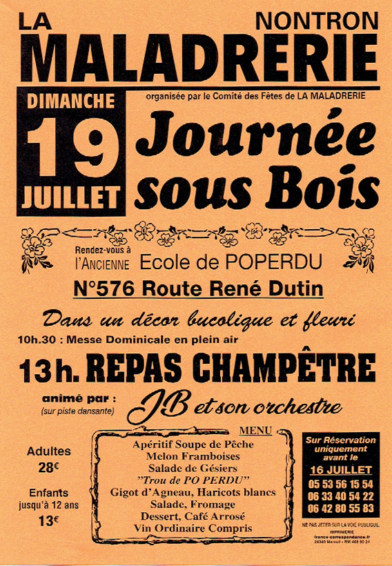 Journee sous bois 2026