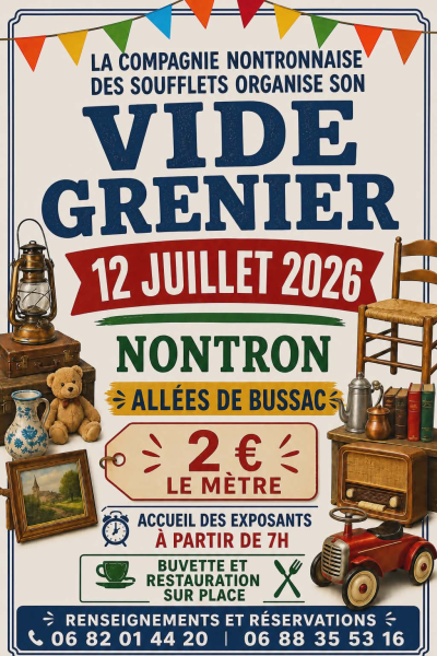 Soufflets vide grenier